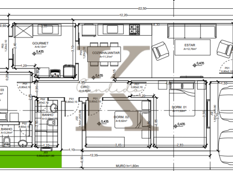 casa 3 dormitórios, bairro terra nova gravatai