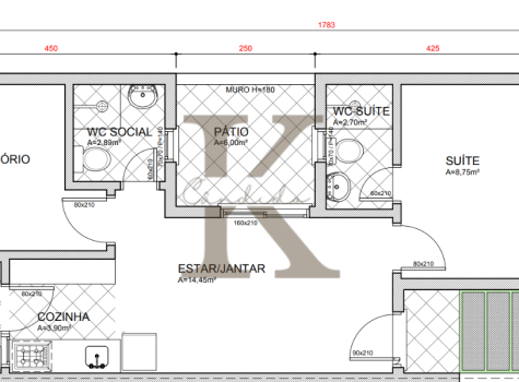 Casa 2 dormitórios uma suite bairro terranova