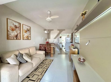 Apartamento 2 dormitórios mobiliado em capão da canoa